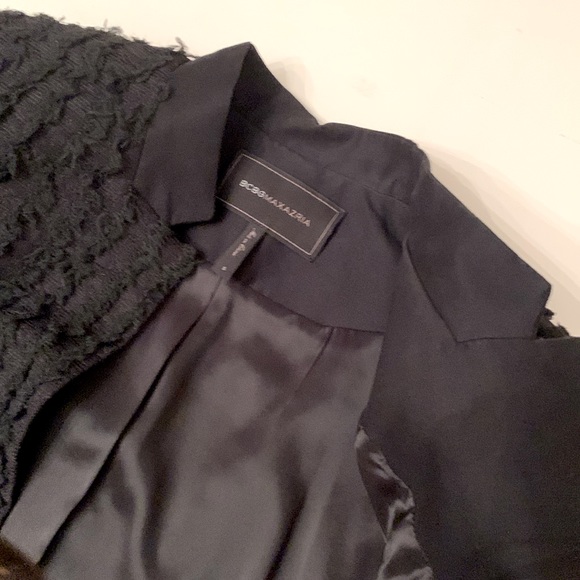 BCBG Black Long Coat - Picture 15 of 16